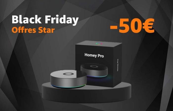 Homey Pro (2023) at a reduced price during Black Friday – Les Alexiens