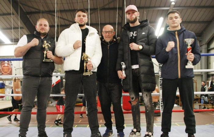 Head to the French championships for these four boxers from Brittany