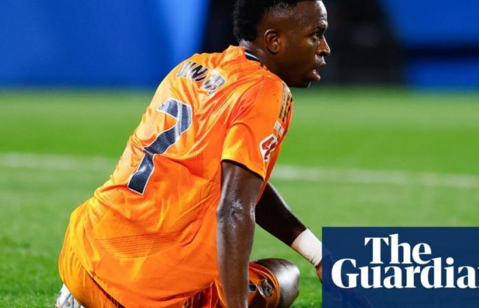 Real Madrid’s Vinícius Júnior to miss Liverpool clash with leg injury | Vinícius Junior