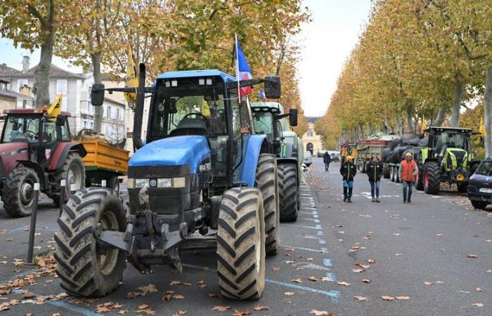 REPLAY. Anger of farmers: 230 tractors expected at Montauban, a Danone factory occupied by Rural Coordination in Gers