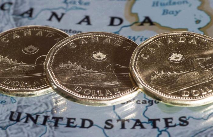 Canadian dollar falls after Trump’s tariff announcement