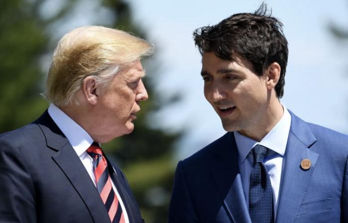 A two-hour interview between Trump and Trudeau