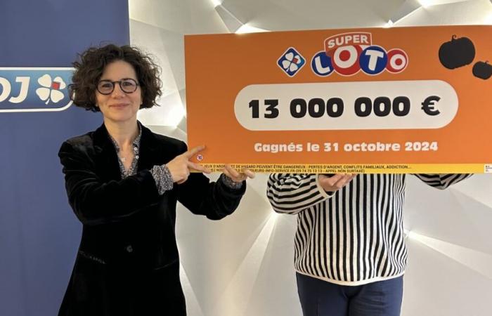 a retiree finds the numbers on her flash grid “ridiculous” and wins 13 million euros