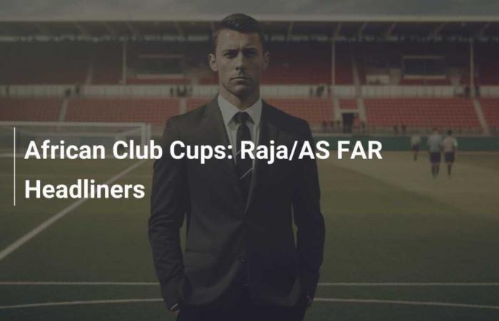 African Club Cups: Raja/AS FAR Headliners