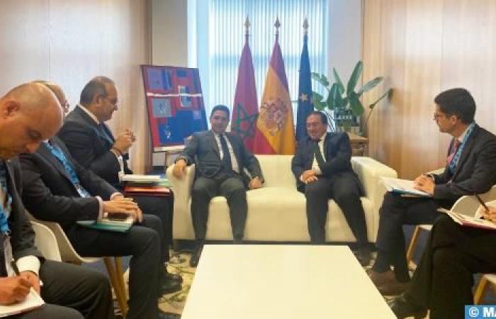 Cascais…Mr. Bourita meets with his Spanish counterpart