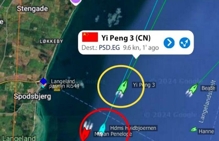 Sweden wants to inspect a Chinese cargo ship after sabotage