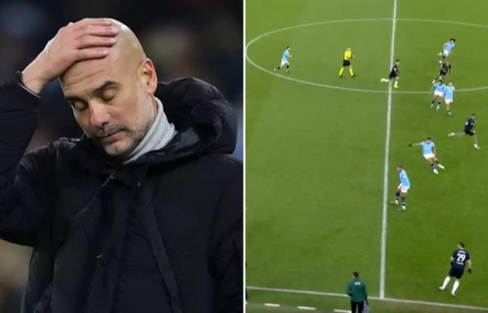 Man City fans identify the exact moment Pep Guardiola bottled their 3-0 lead vs Feyenoord – Man City