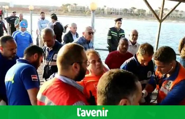 The sinking of the Sea Story cruise ship in the Red Sea caused by strong waves, 2 Belgians among the survivors