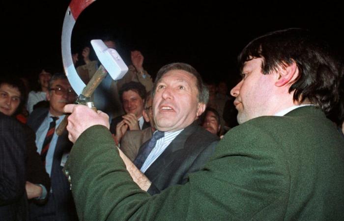 Death of André Lajoinie, communist candidate in the presidential election in 1988