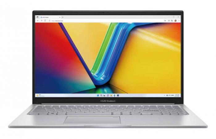 Promo €562 Asus Vivobook 15 S1504ZA-DRNJ1582W, inexpensive Ultrabook Silver 15″ thin and light laptop PC running Intel Core i5 with large, fast 1 TB SSD storage