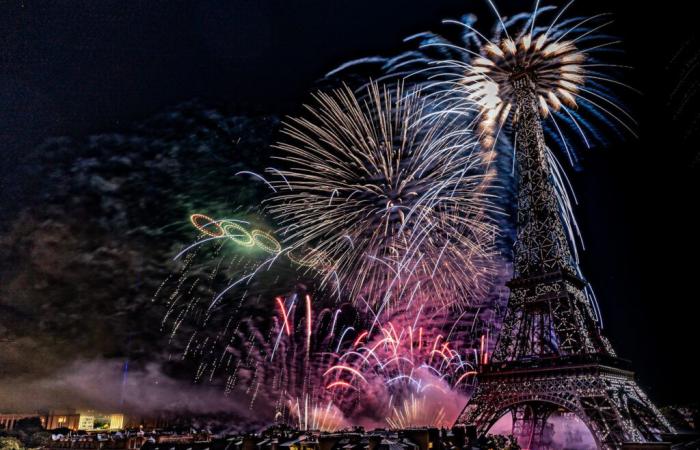 New Year in Paris: are fireworks set off from the Eiffel Tower on the evening of December 31?