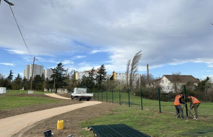 The Balmes park is taking shape