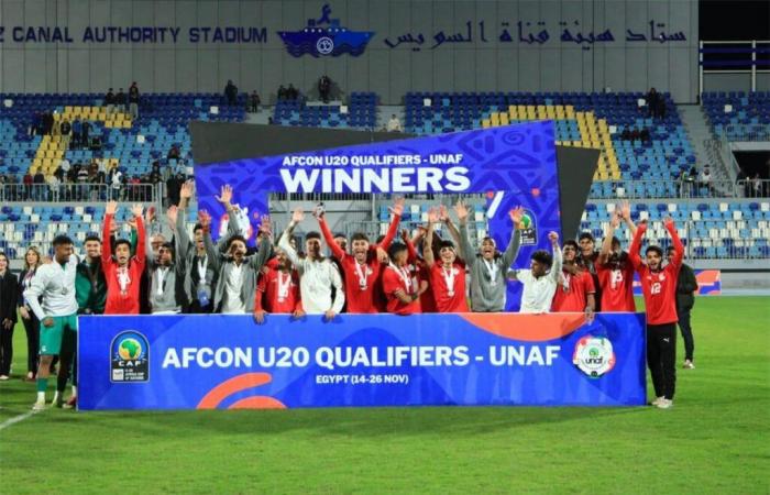 The teams qualified for the African Youth Cup of Nations after the end of the North African U-20 qualifiers