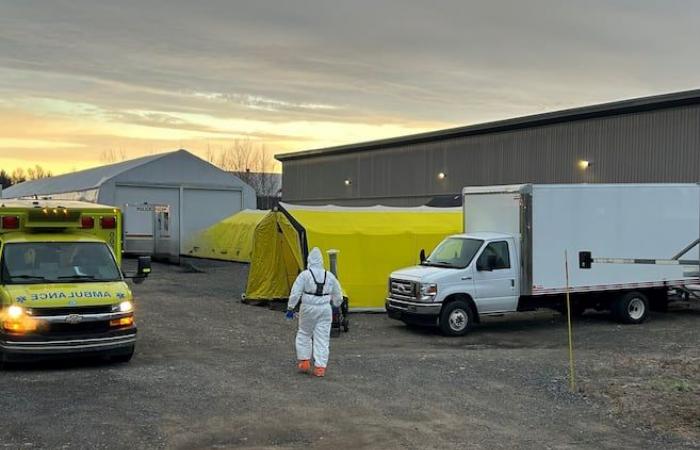 A Pierreville warehouse linked to the Hells raided