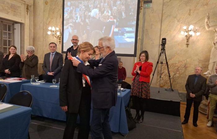 The Young Socialists of the Côte-d'Or celebrate the victory of Nathalie Koenders as mayor of Dijon