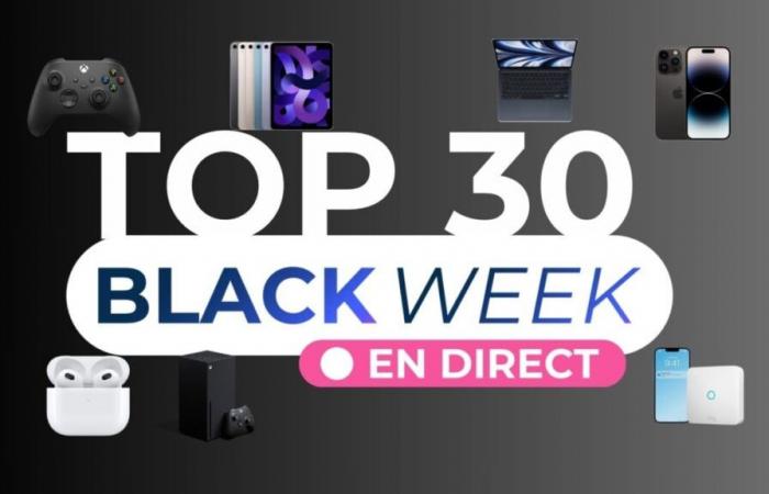 Our TOP 30 Black Friday deals from Amazon, Darty, Cdiscount, Fnac and Boulanger