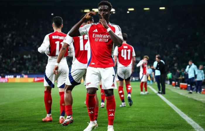 Sporting-Arsenal, 1-5 Arsenal highlights: Bukayo took… Saka of goals and magic