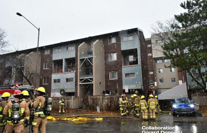 Quebec – Fire in the Village de l’Anse