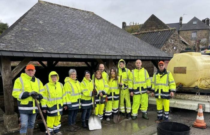 An exercise at the wash house for the Brandérion municipal reserve