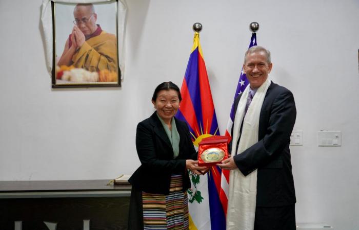 USAID’s Mission Director Steve Olive led Delegation Visits Tibetan Parliament-in-Exile