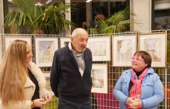 The watercolors of Jean-Luc Durand exhibited in the hall of the town hall of Saint Rémy until January 8, 2025. – info-chalon.com