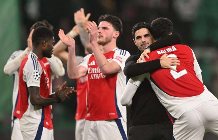 Arsenal Demolish Sporting, PSG On Verge Of Exit As Man City Poor Form Lingers