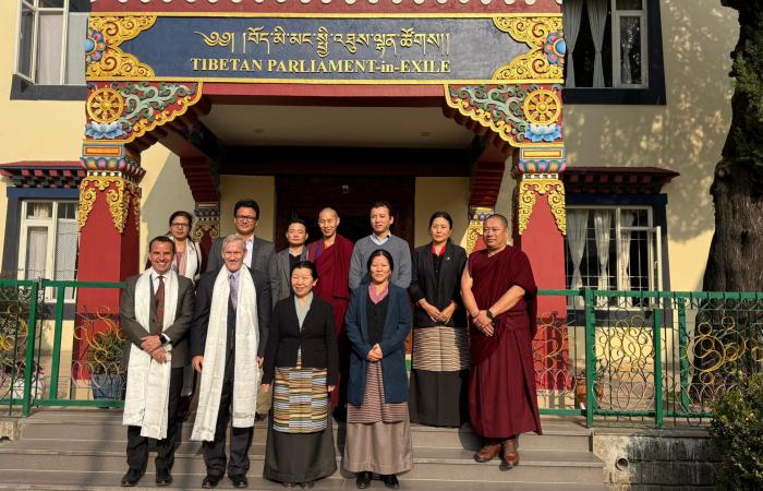 USAID’s Mission Director Steve Olive led Delegation Visits Tibetan Parliament-in-Exile