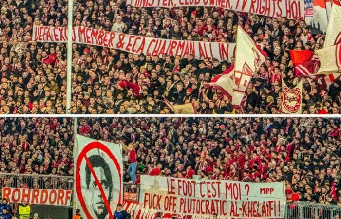 Bayern Munich fans attack Paris Saint-Germain president Nasser Al-Khelaifi