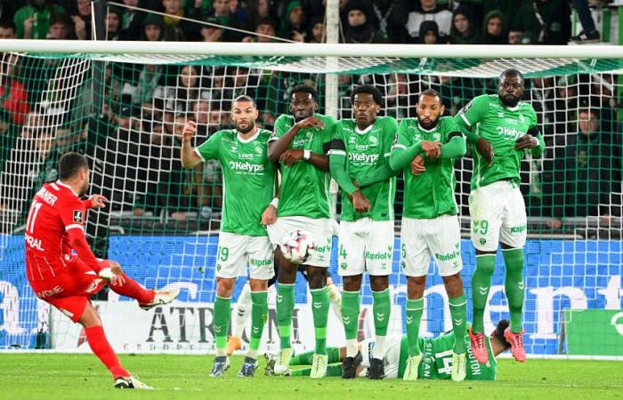 [ASSE-MHSC] Pierre Ekwah (ASSE): “Montpellier put real pressure on us”