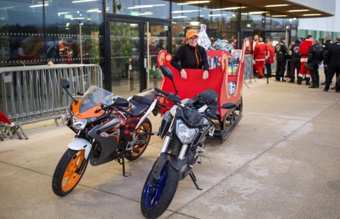 Seine-et-Marne: Third edition. With the Christmas Road Trip, bikers crisscross the region to bring a little joy to sick children!