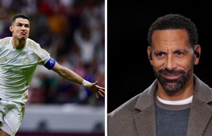 Rio Ferdinand reacts to Cristiano Ronaldo scoring twice in 3-1 Al-Nassr win over Al-Gharafa