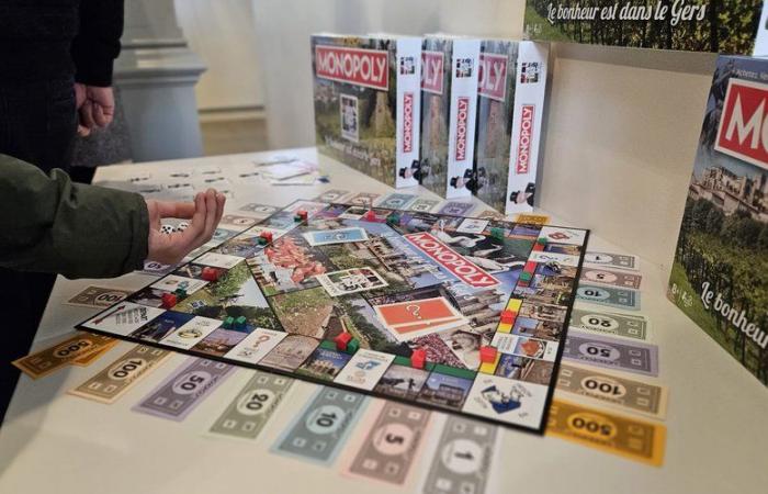 A Monopoly in the colors of Gers put on sale a few weeks before Christmas