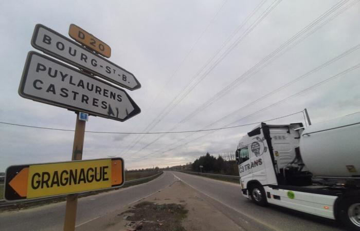 Near Toulouse, this strategic road was to close to build the A 69 motorway: the decision is suspended