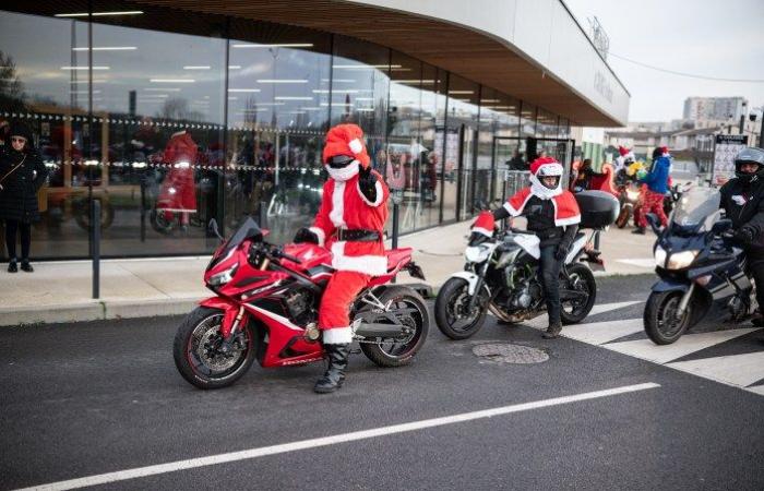 Seine-et-Marne: Third edition. With the Christmas Road Trip, bikers crisscross the region to bring a little joy to sick children!