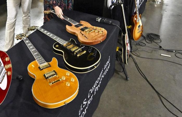 Gibson threatens pro-Trump guitar maker with legal action