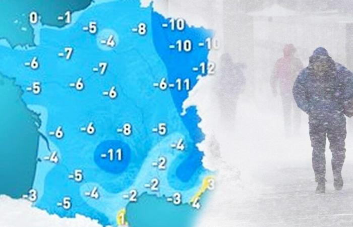 freezing cold and chaotic weather are already making a comeback in France