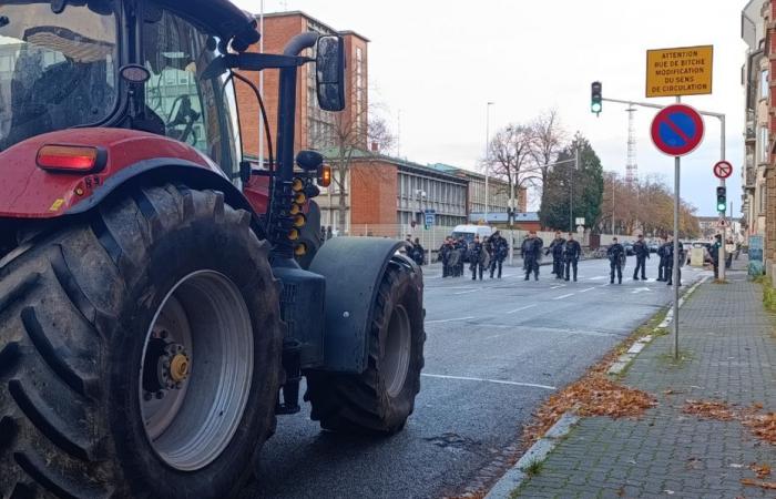 “It’s a blow in the back”, the procession of farmers towards the European Parliament blocked by hundreds of CRS