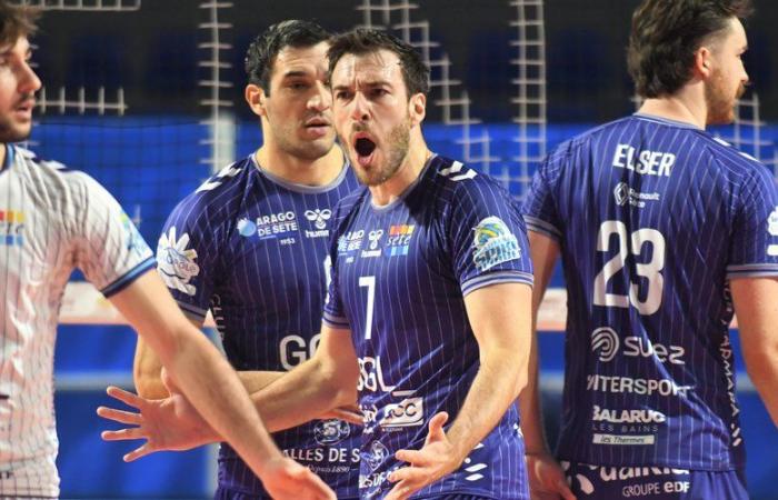 Volleyball: with patience, Arago de Sète sought a precious victory