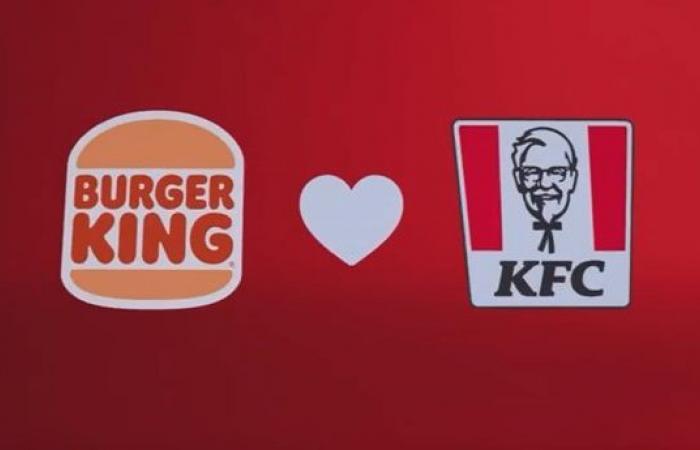 A joint burger, the improbable (and successful) collaboration of KFC and Burger King