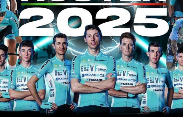 Cycling. Route – Without Pellizzari and Pozzovivo… Bardiani bets on young people in 2025