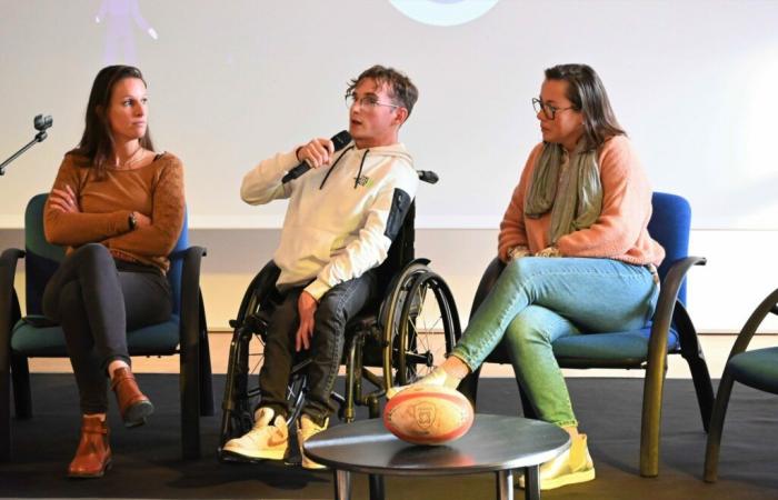 The RCV actor of the European week for the employment of people with disabilities