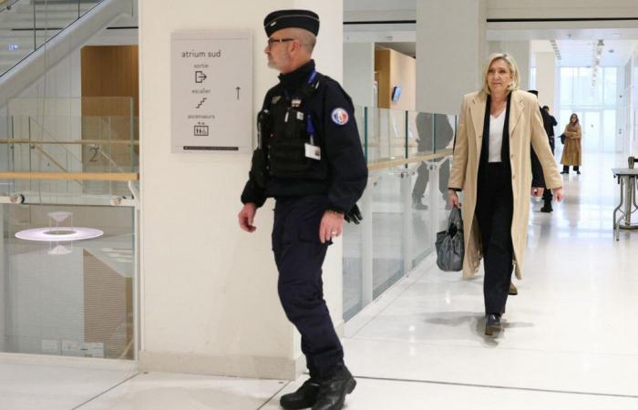 Marine Le Pen facing the rigors of the law