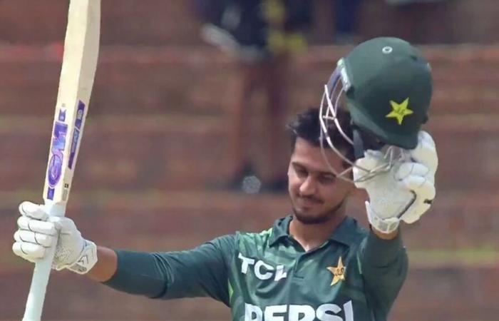 Saim Ayub slams joint 3rd fastest ODI century for Pakistan, leads visitors to 10-wicket win over Zimbabwe after 80-run loss in series opener