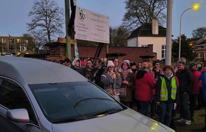 Teachers’ strike: a “funeral procession to bury qualifying education” organized in Nivelles