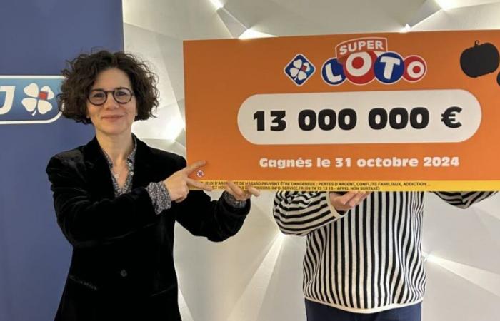 she plays for her daughter's birthday and wins 13 million euros