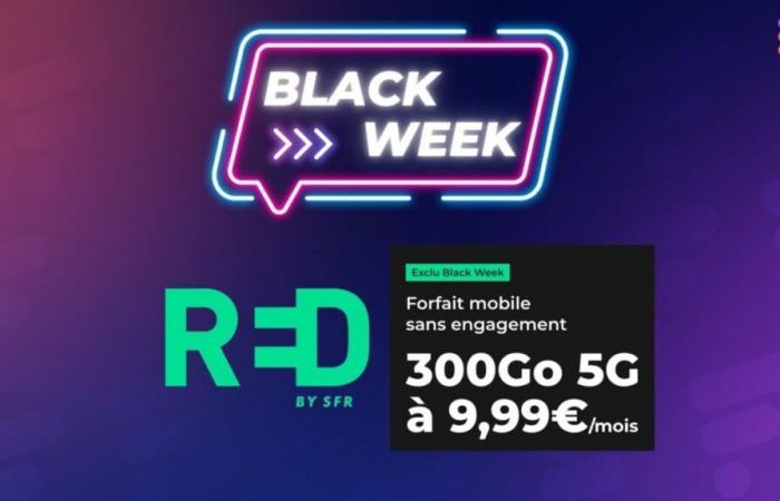 Another 300 GB 5G mobile plan for less than €10/month? Yes, that’s Black Friday!