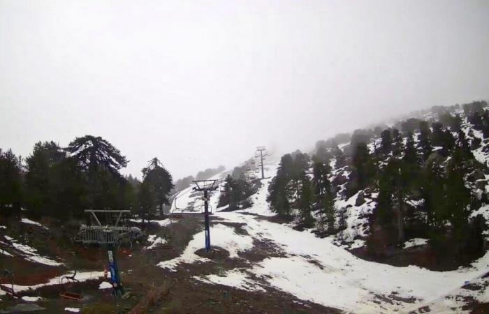 Cold weather to last until December 20, 4wd and chains for Troodos