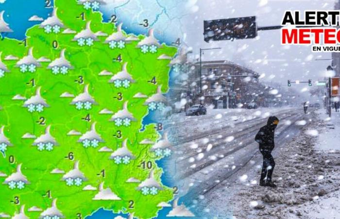 big drop in temperatures in France, snow soon to return? What you should expect