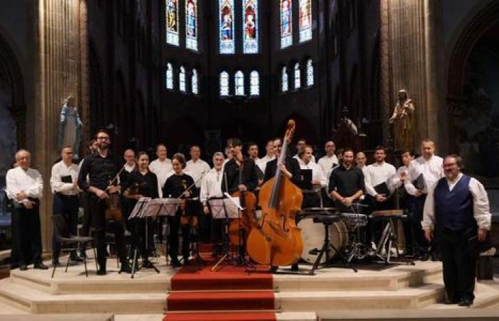 Anaiki Basque men's choir concert – Saint Louis en L'Ile Church – Paris, 75004