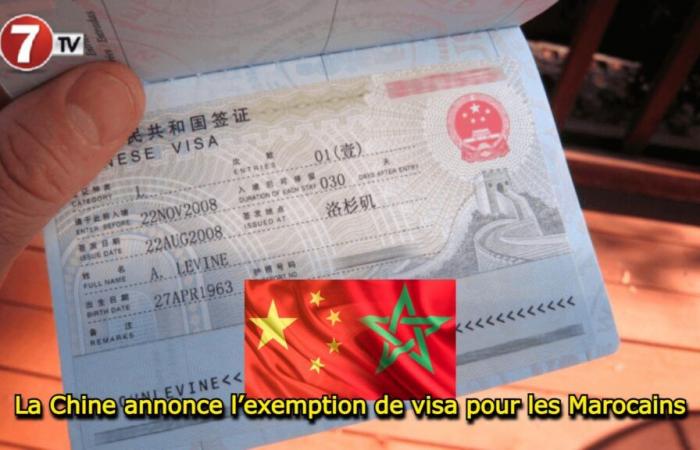 China announces visa exemption for Moroccans – Le7tv.ma